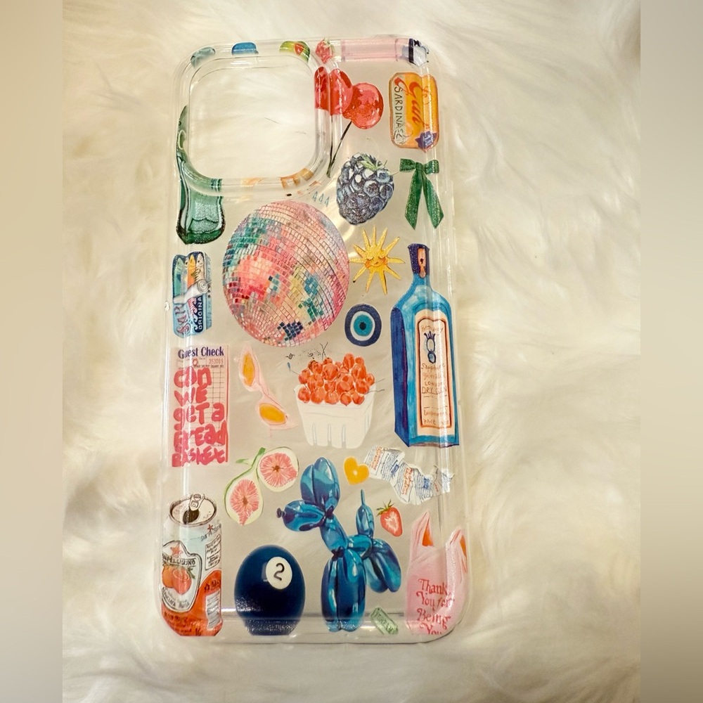 Iphone 16 pro max ball party  Clear Phone Case